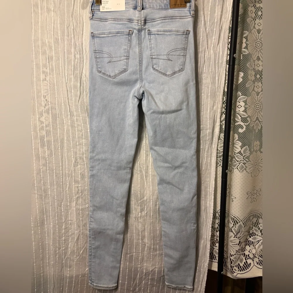 BNWT American Eagle High Rise Skinny Jegging Jeans - Picture 3 of 7